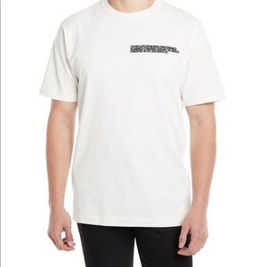 Calvin Klein 205W39NYC Embroidered Cotton T-shirt